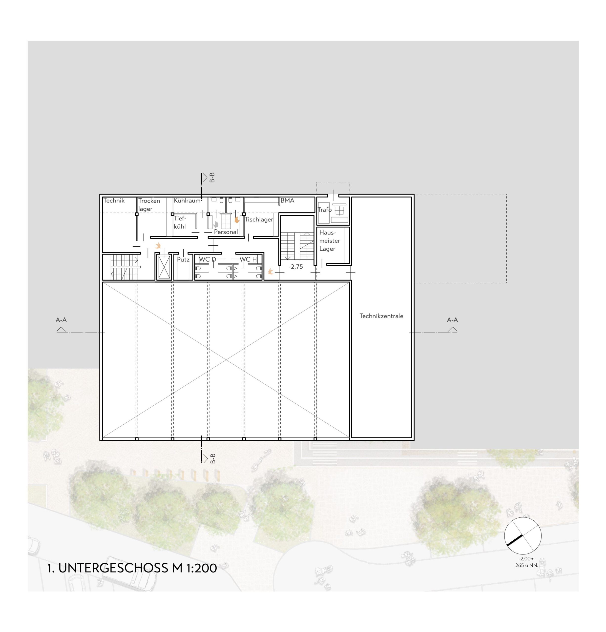 WBW Schickhardtschule 1 Untergeschoss