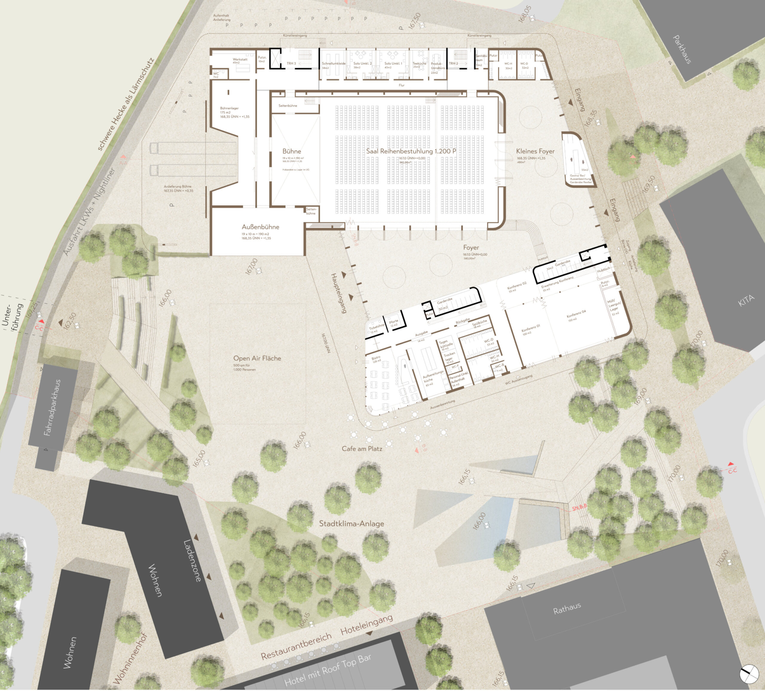 CFE Lageplan Grundriss EG