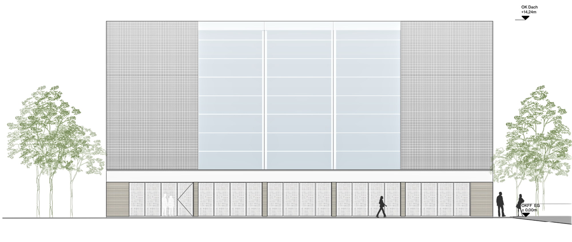 EGZ Plieningen _ Ansicht Nord