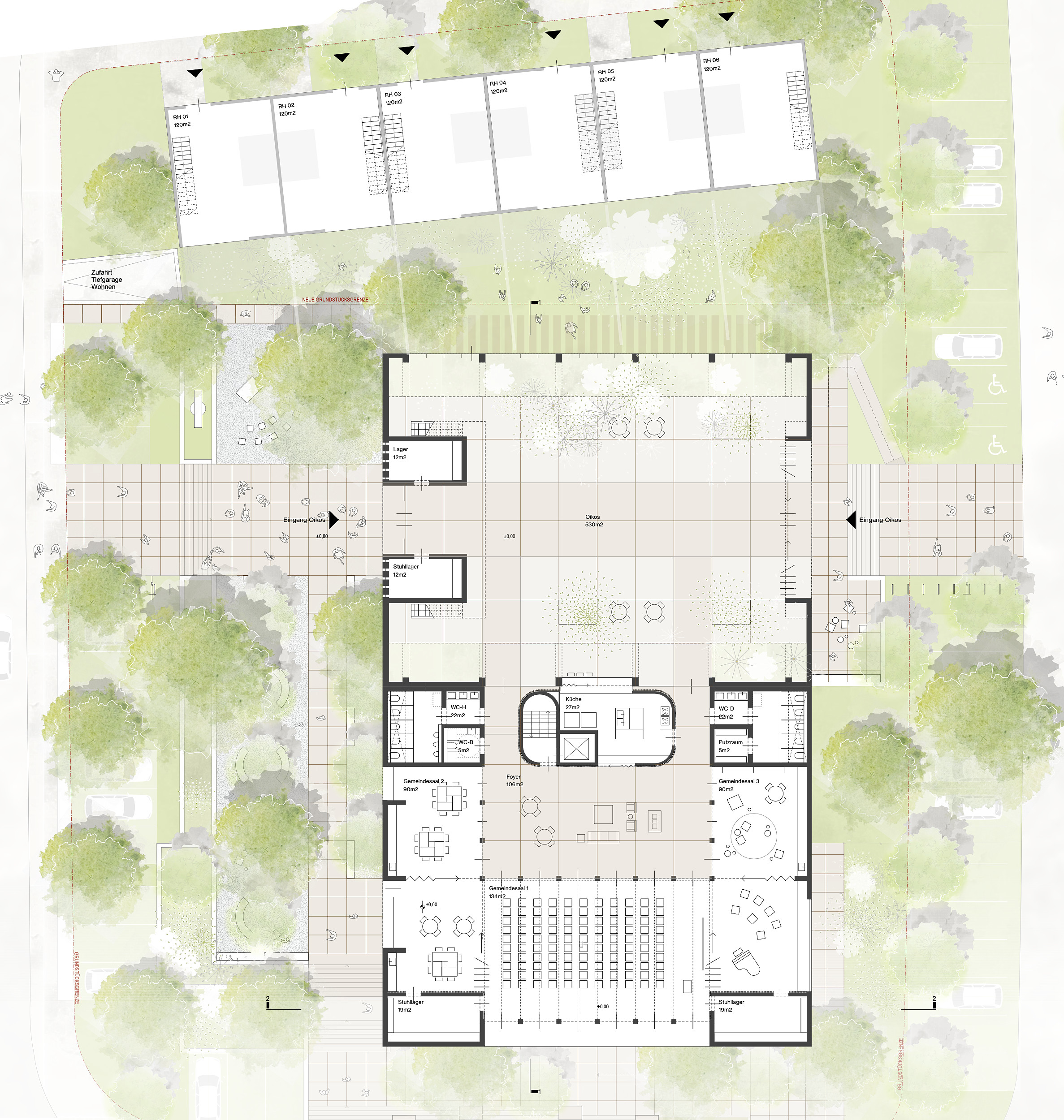 EGZ Plieningen_Grundriss EG