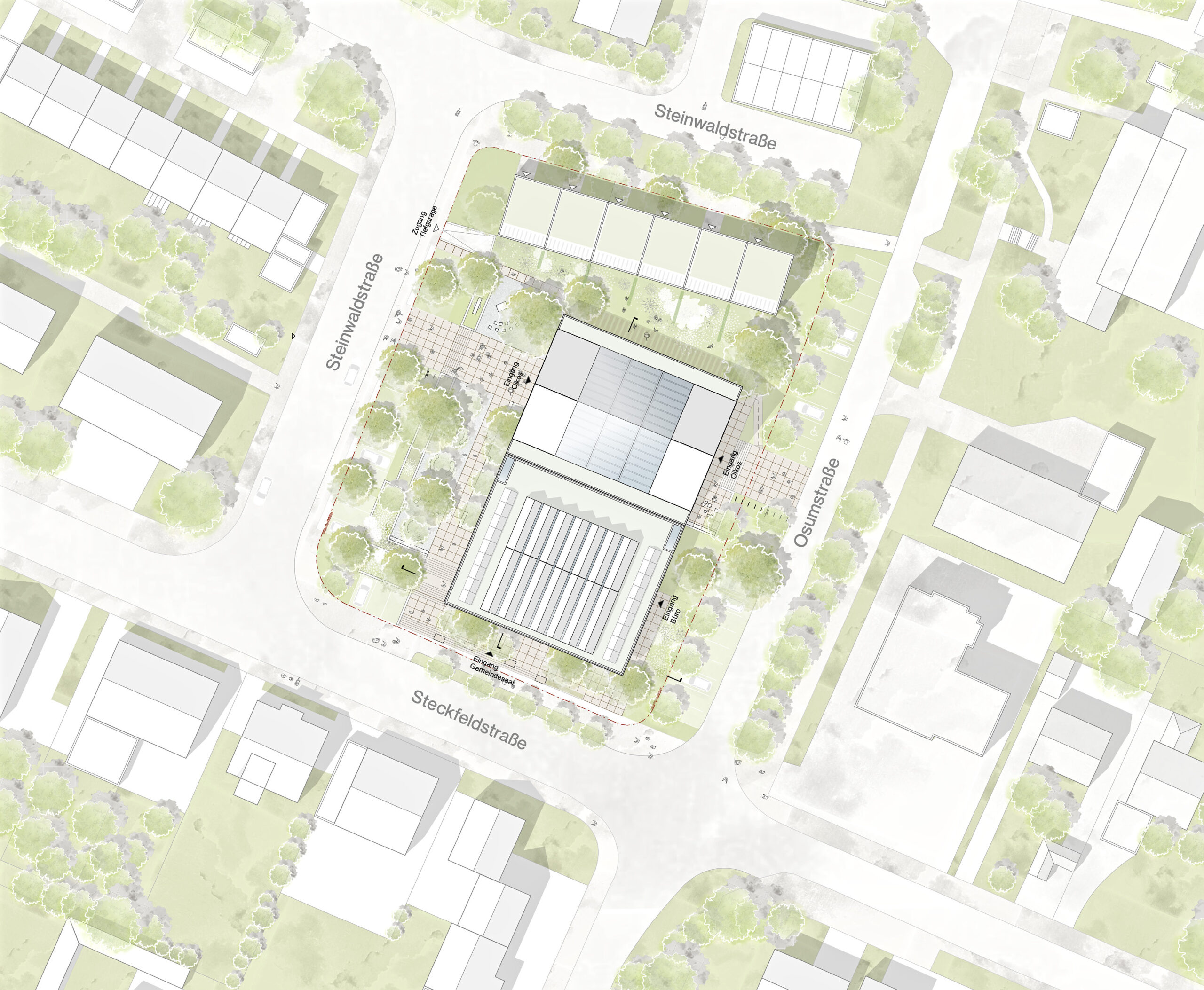 EGZ Plieningen_Lageplan